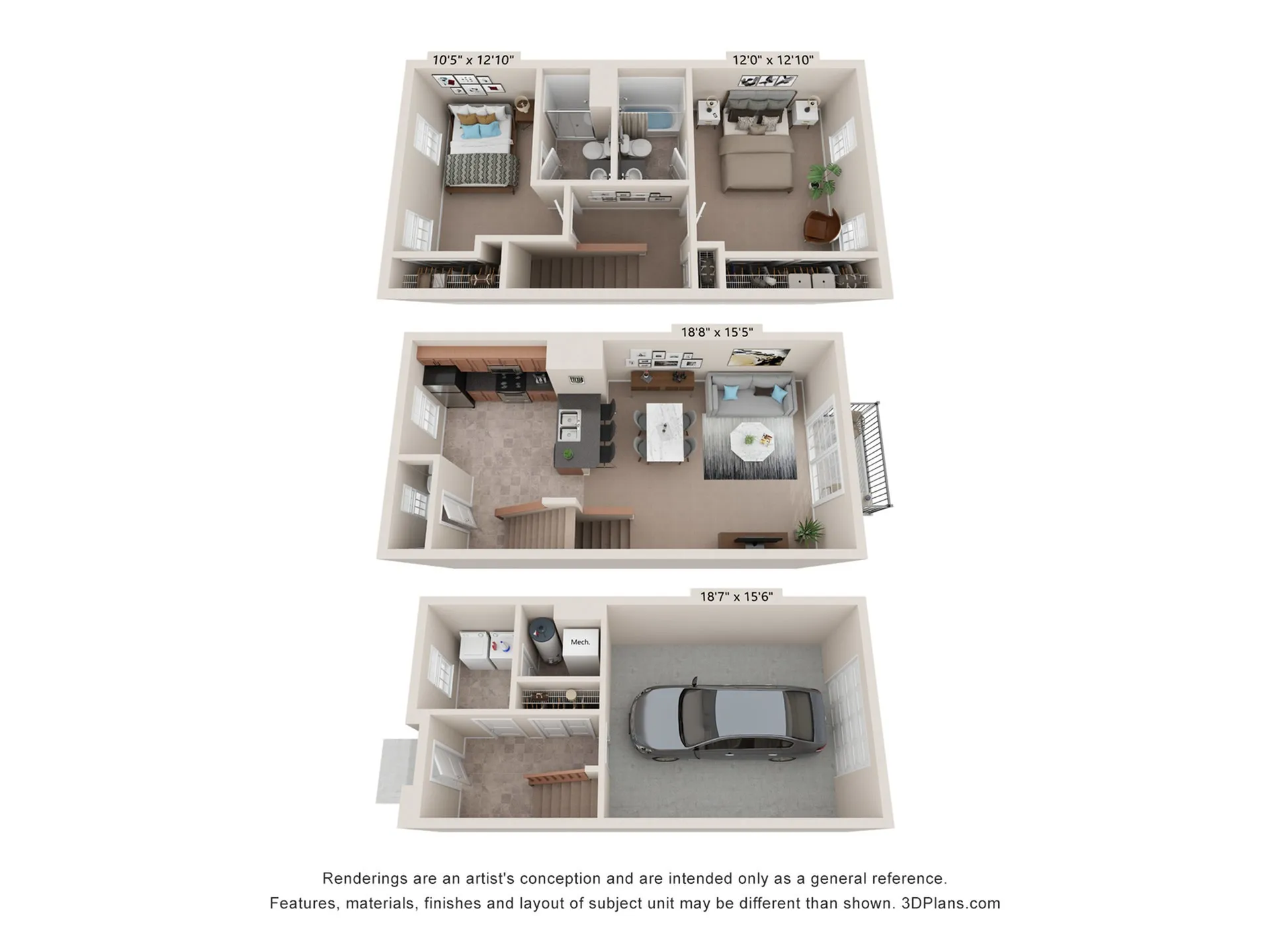 Stansbury Town FARMS 2 Bed Apartment LC New Albany
