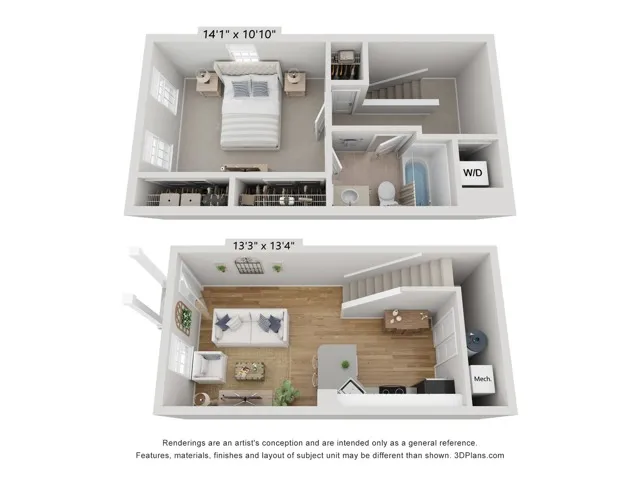 Bentley I Town | Floor Plan