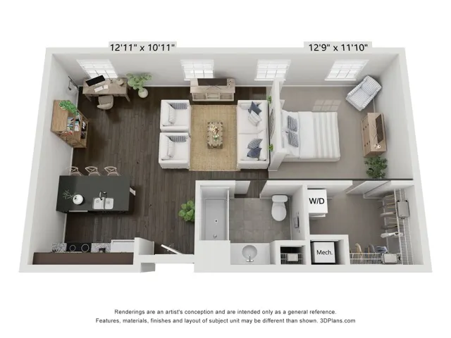 Clubhouse Loft | Floor Plan