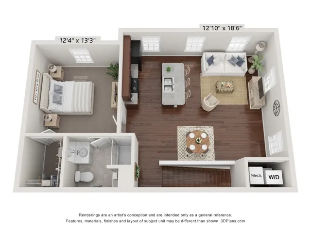 Bentley Flat | Floor Plan