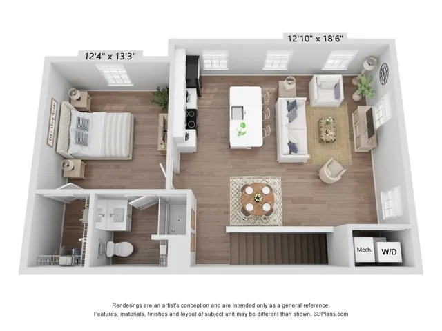 Bentley Flat | Floor Plan