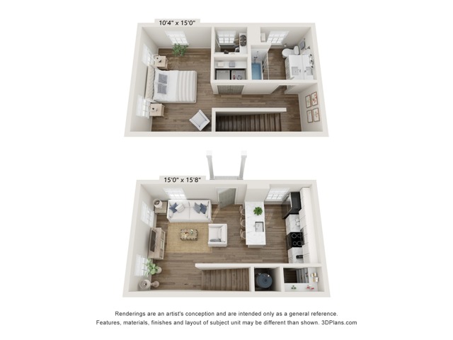 Trevor A Townhome | Floor Plan