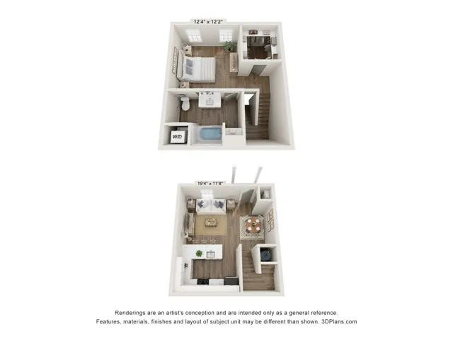 Trevor C Townhome | Floor Plan