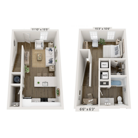 Trevor  C Townhome | Floor Plan