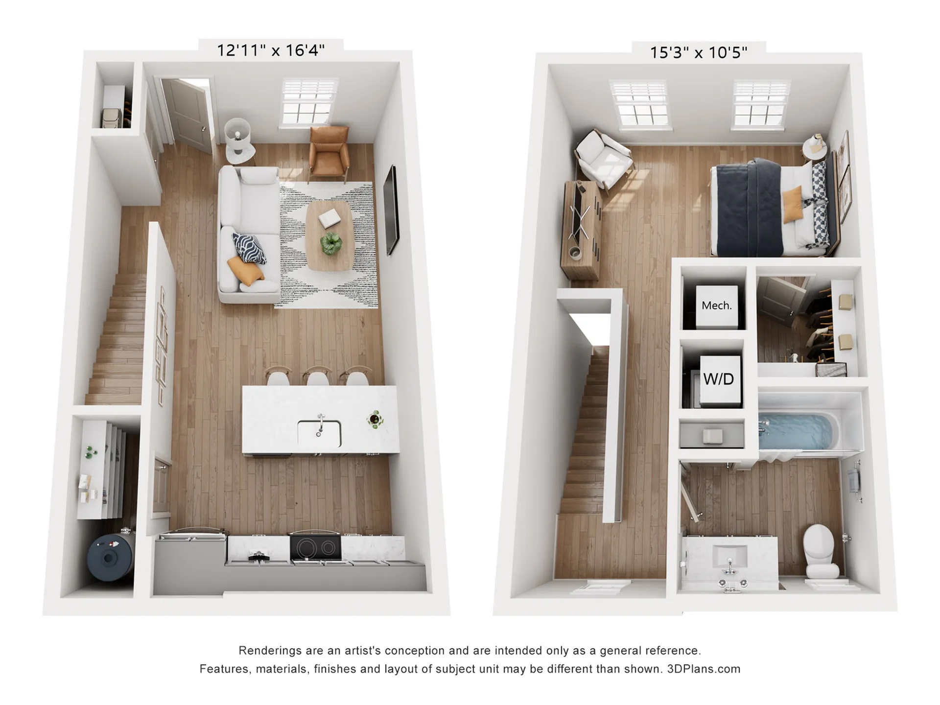 Trevor C Townhome Floor Plan