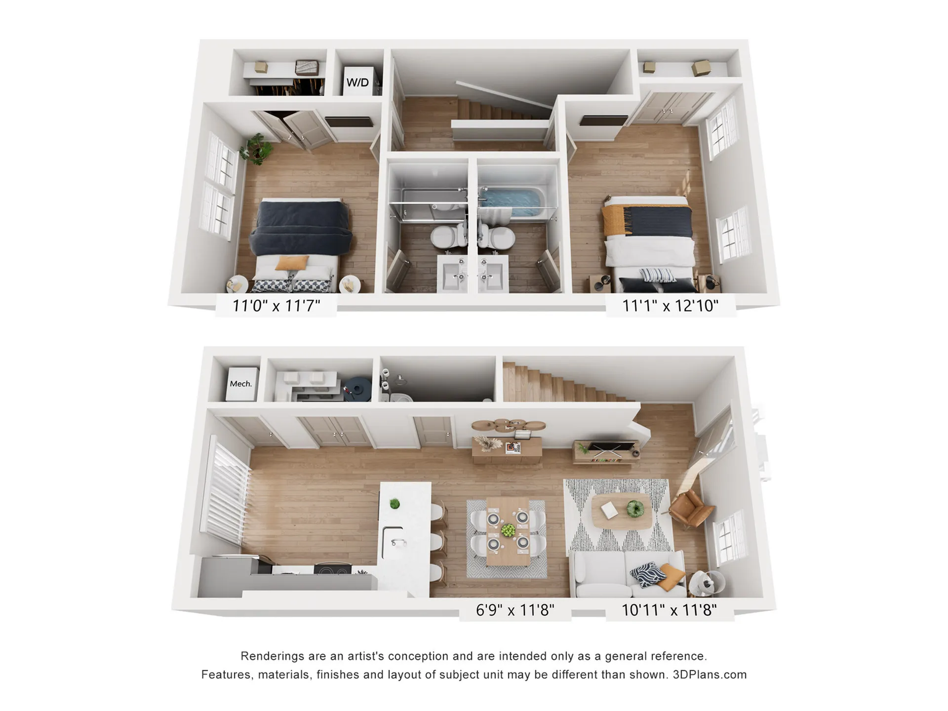 Ashton Townhome Floor Plan
