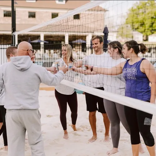 Volleyball Courts | LC Brier Creek | Durham Apartments