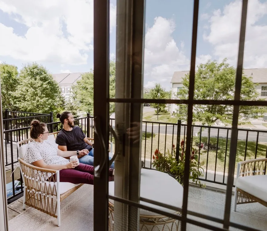 Residents enjoying free time |  LC Dublin | Dublin Apartments