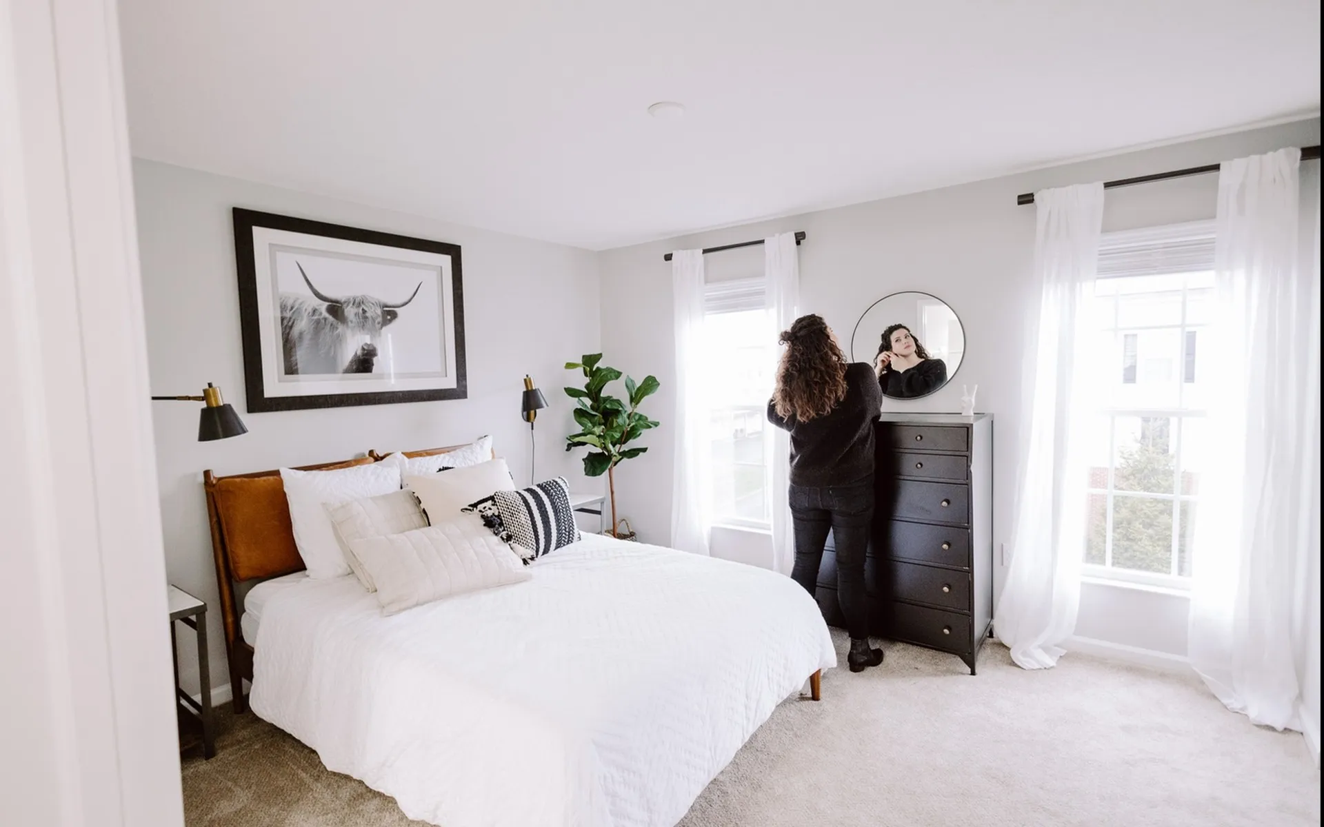 Comfortable Bedroom |  LC Gahanna | Gahanna Apartments