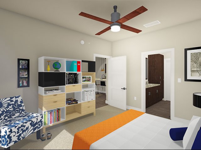 Northside Multifamily-style bedroom