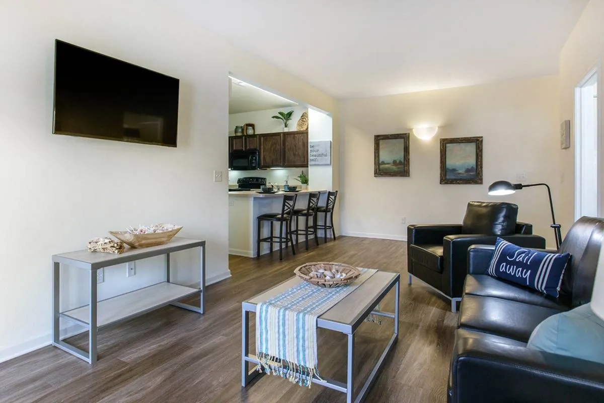 spacious living area