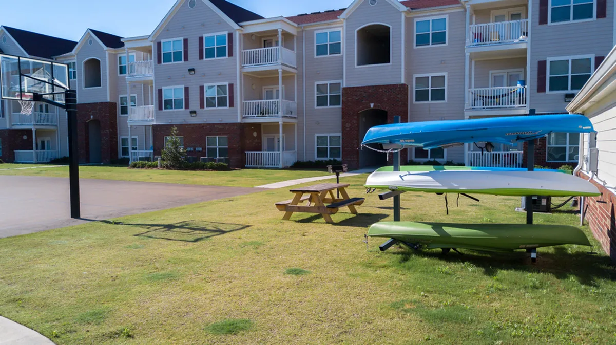 Kayak Rack | Uncw Off Campus Apartments | Aspire 349
