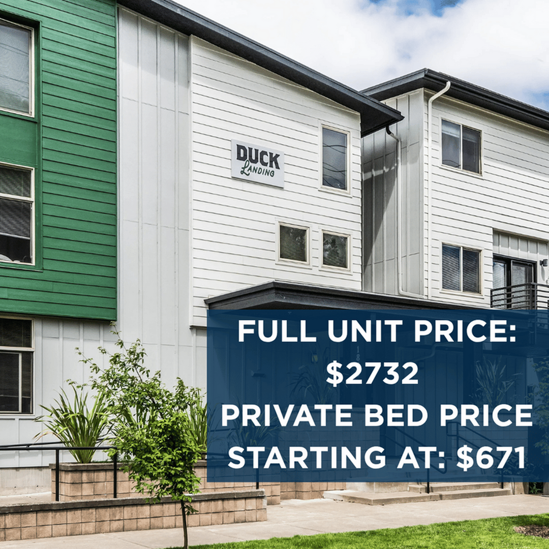 4x2 | 4 Bed Apartment | Duck Landing