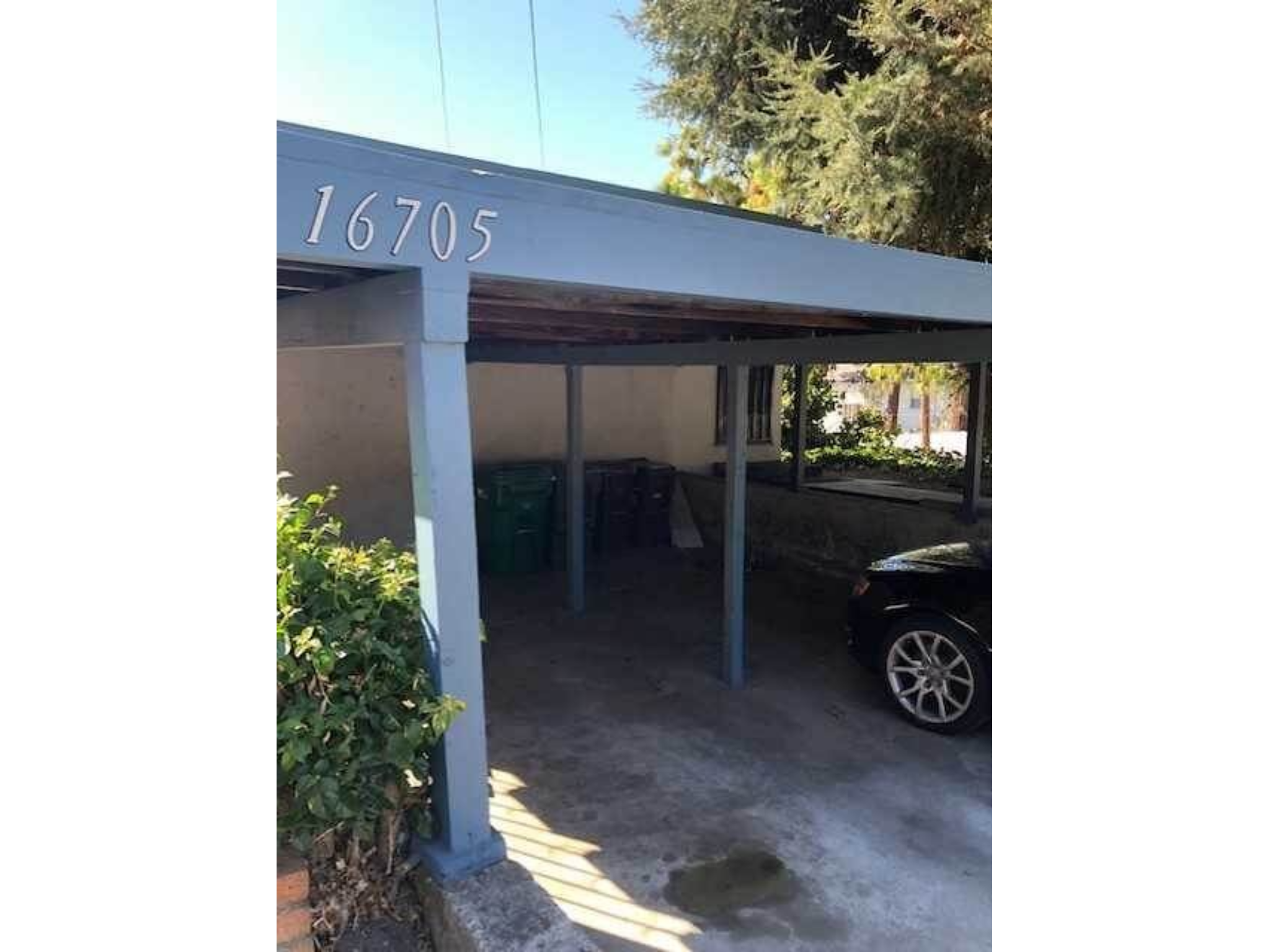 16701 Liberty St. - Carport
