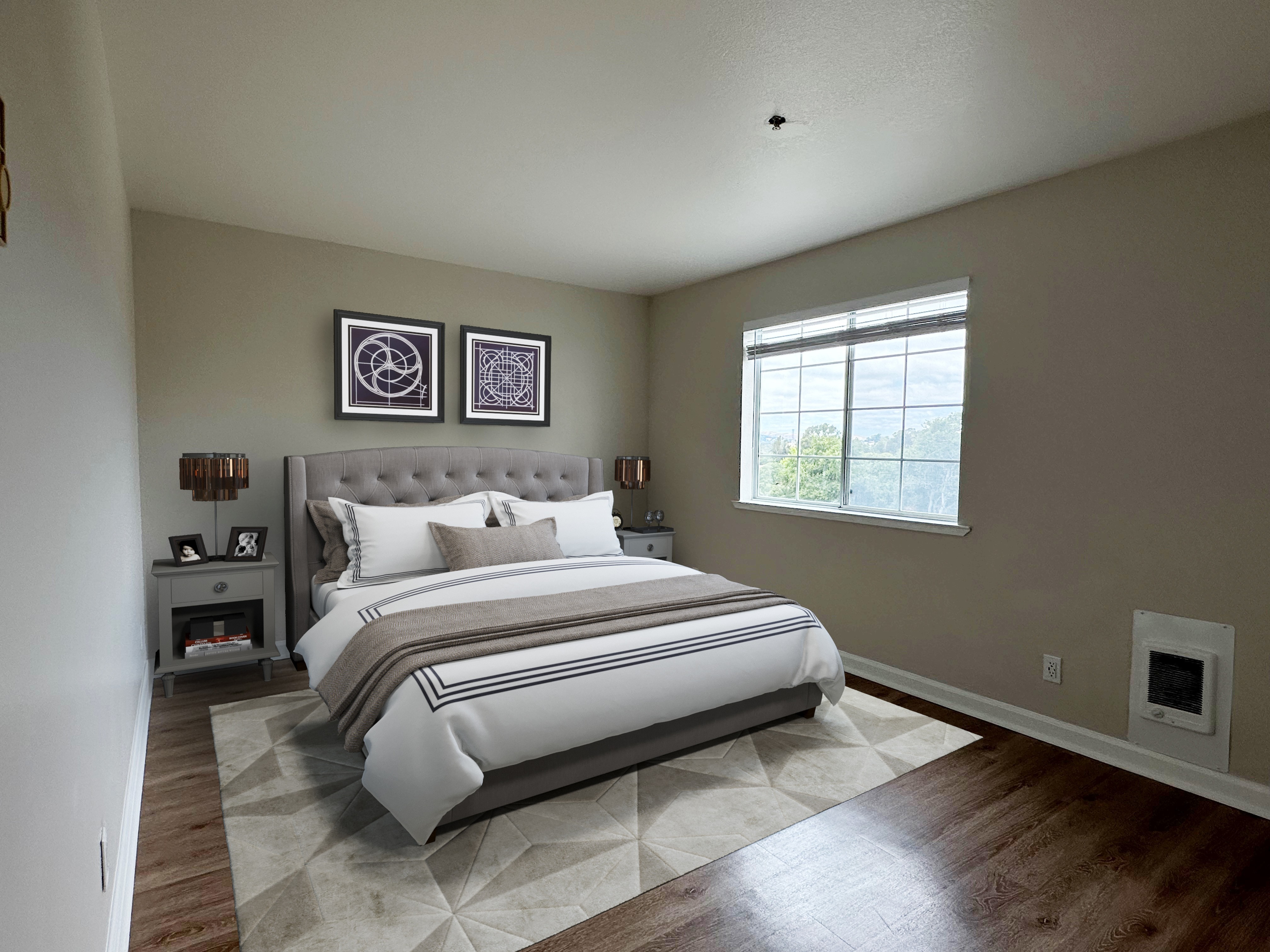 Unit 103 Bedroom