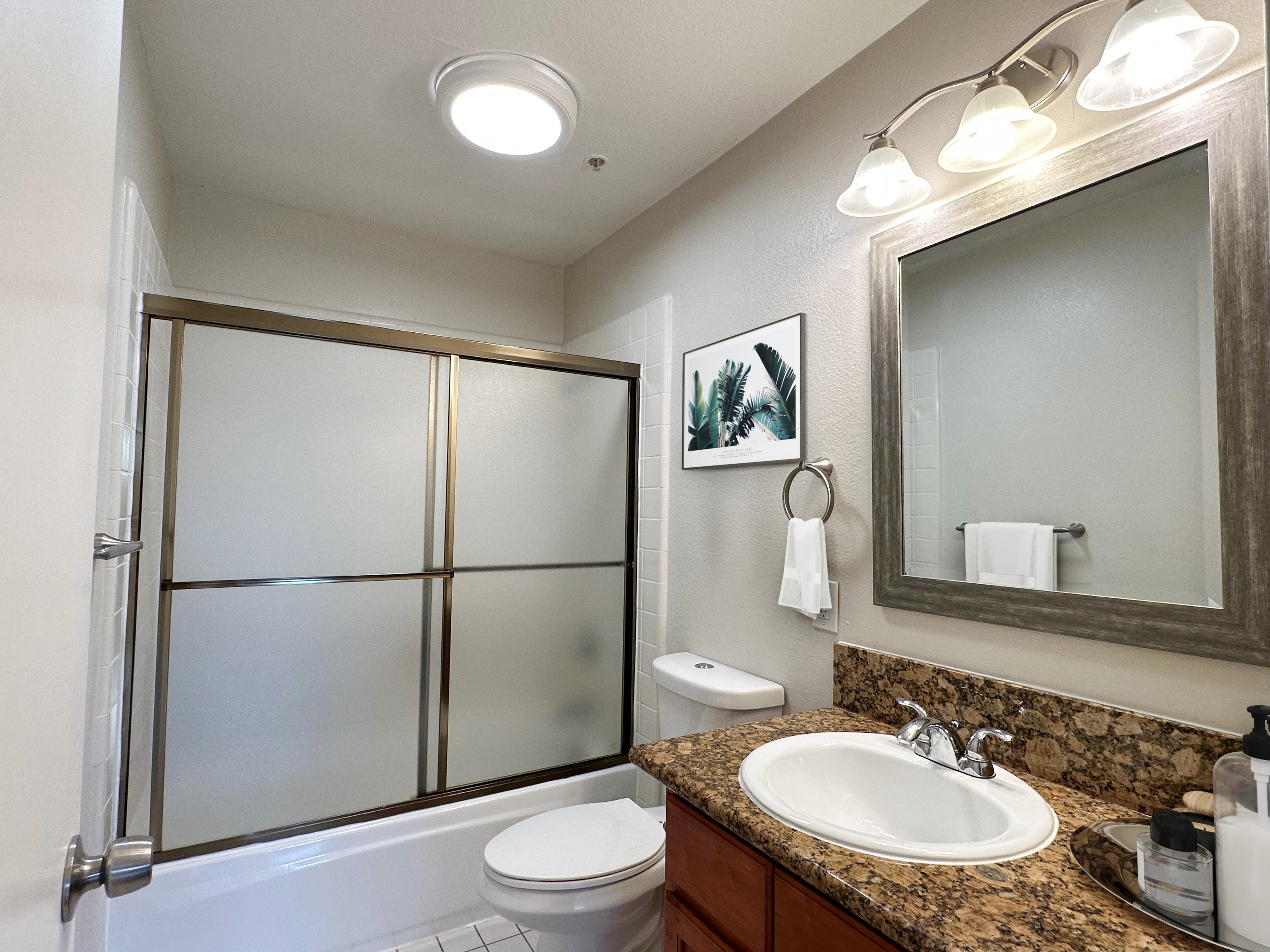 Unit 103 Bathroom