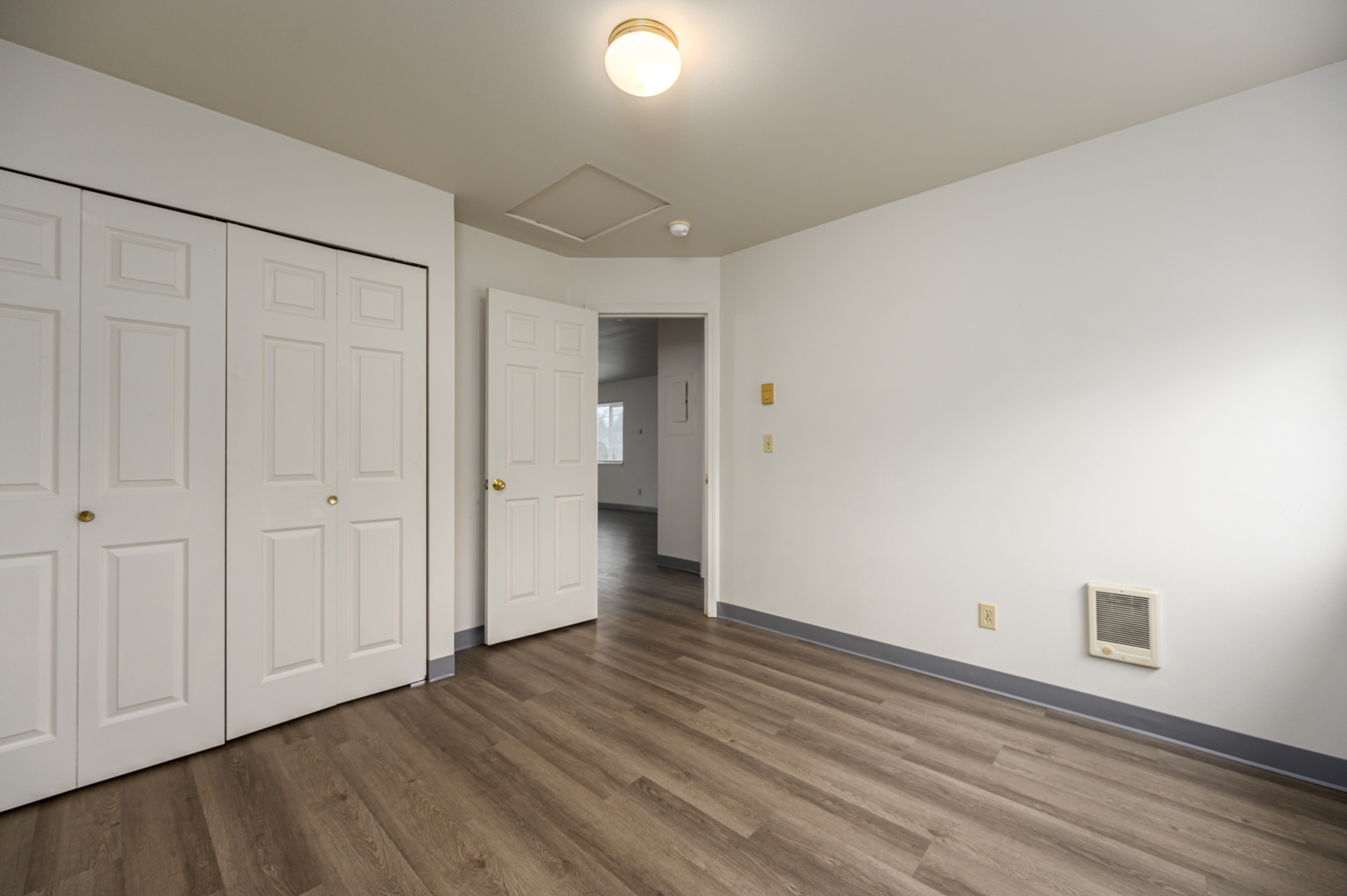2-Bed 1-Bath Bedroom