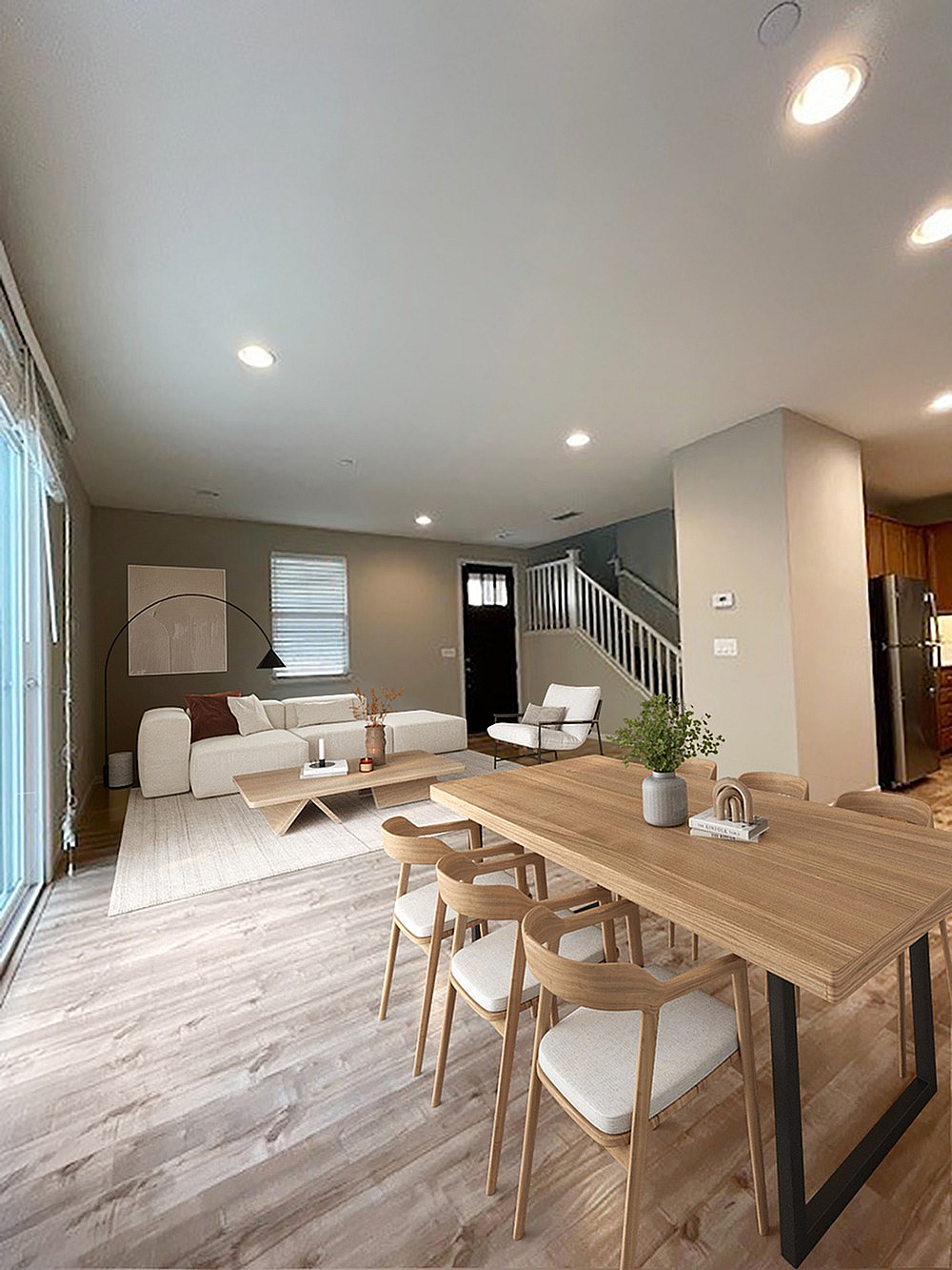 Dining & Living room