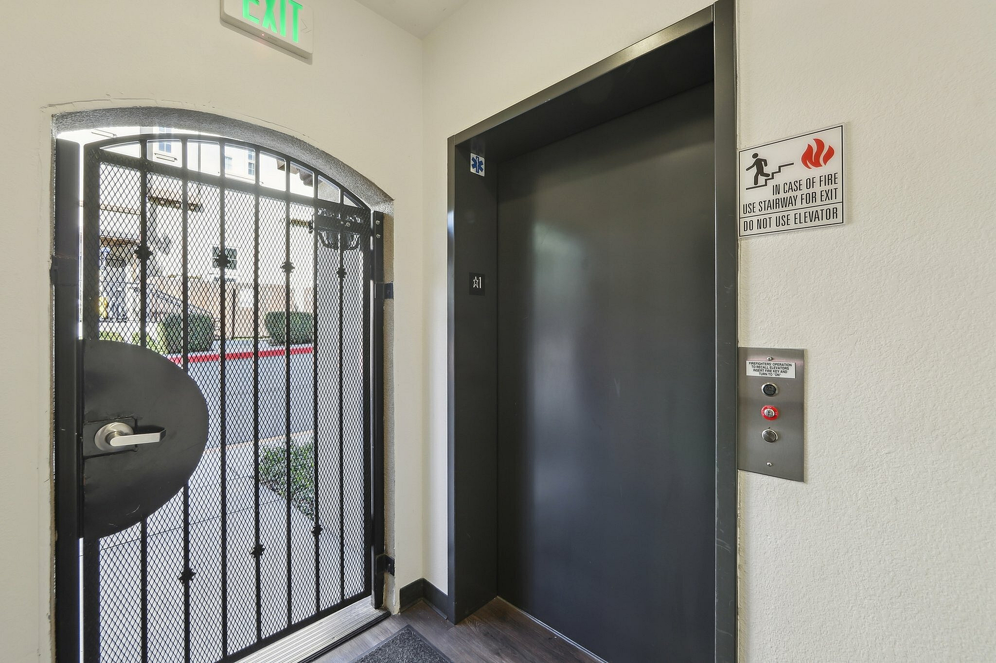 Controlled Access Gate and Elevator