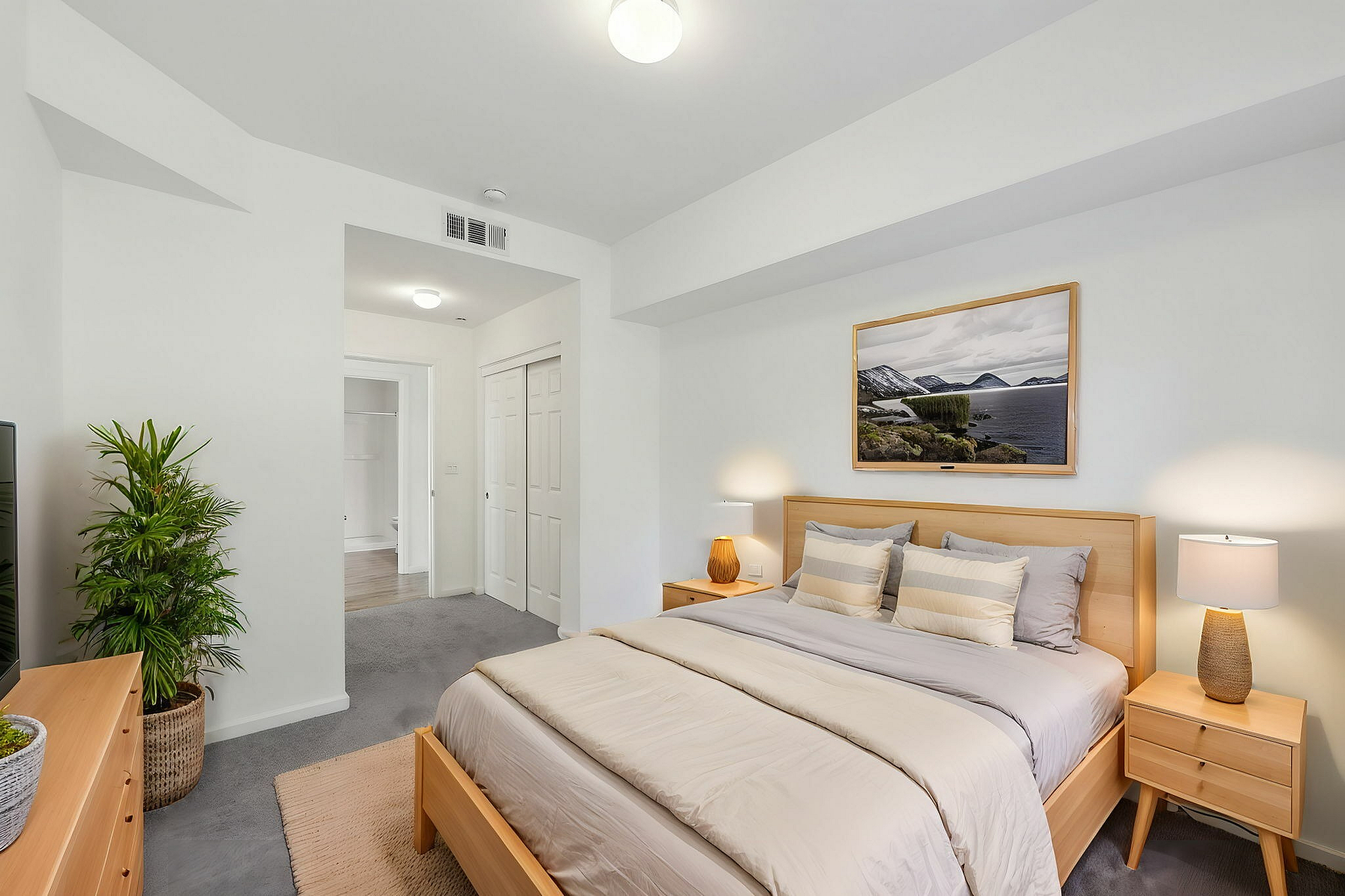 Furnished Bedroom