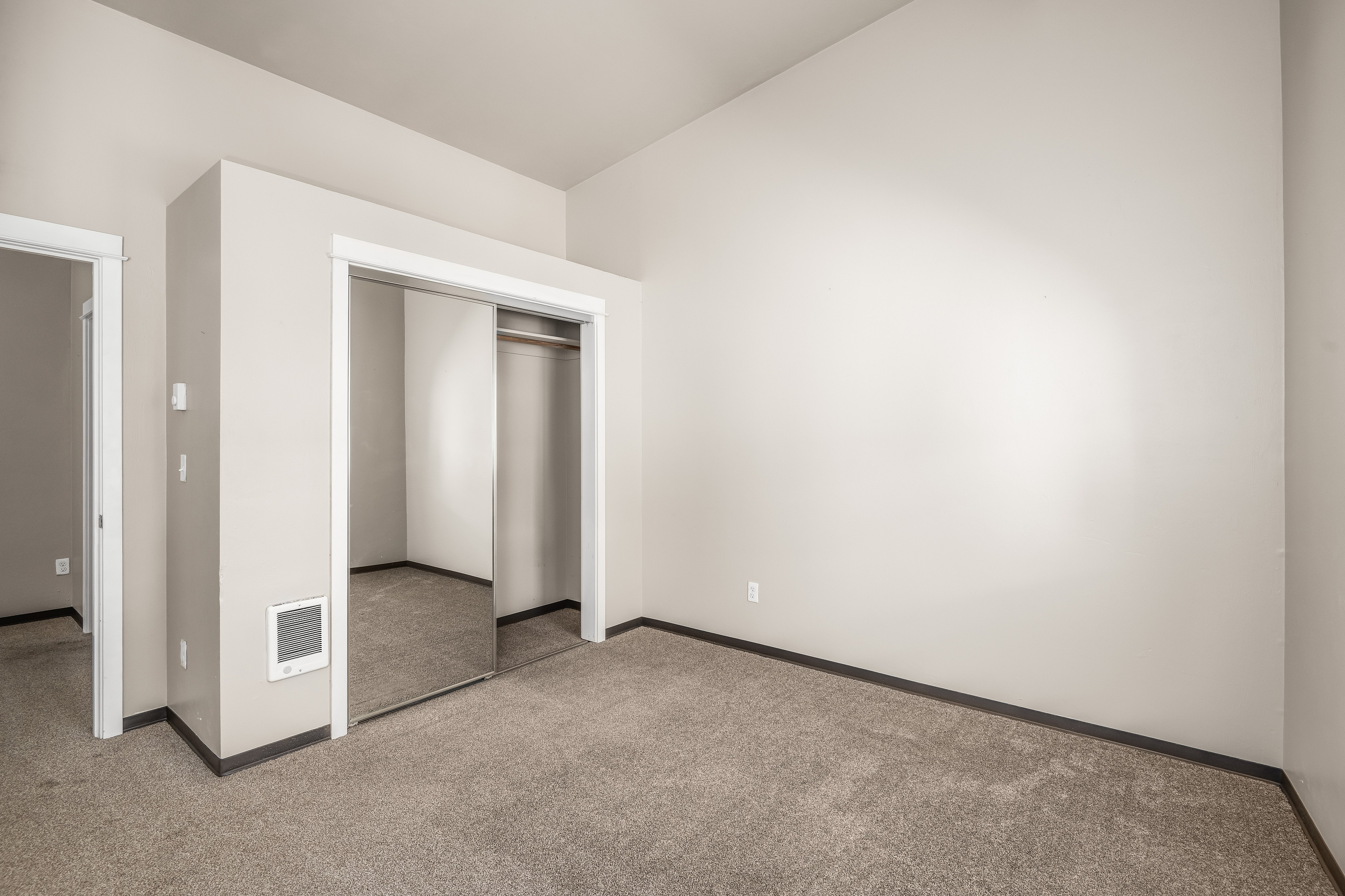 2 bedroom - Bedroom space