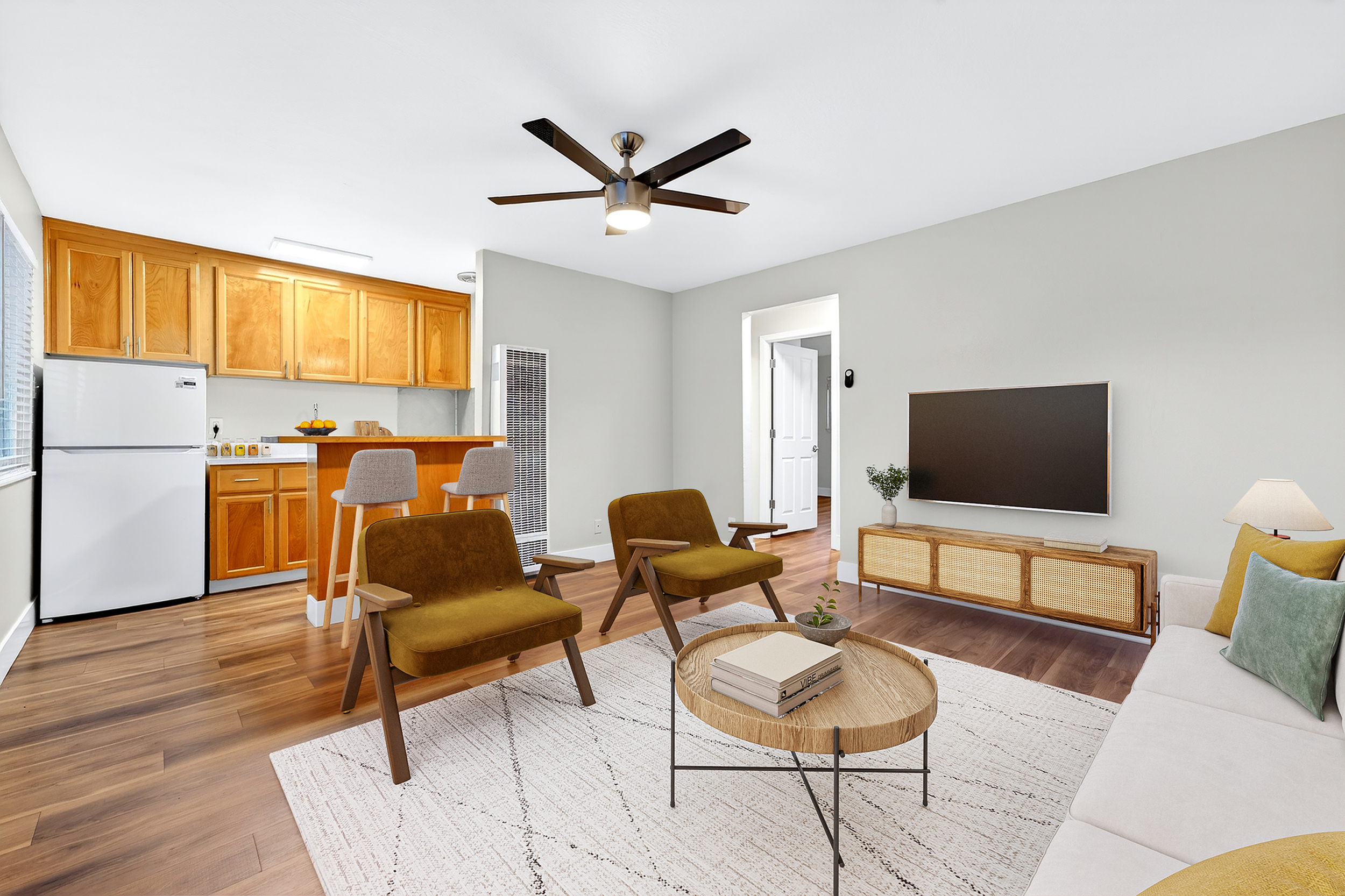 2 bedroom living room