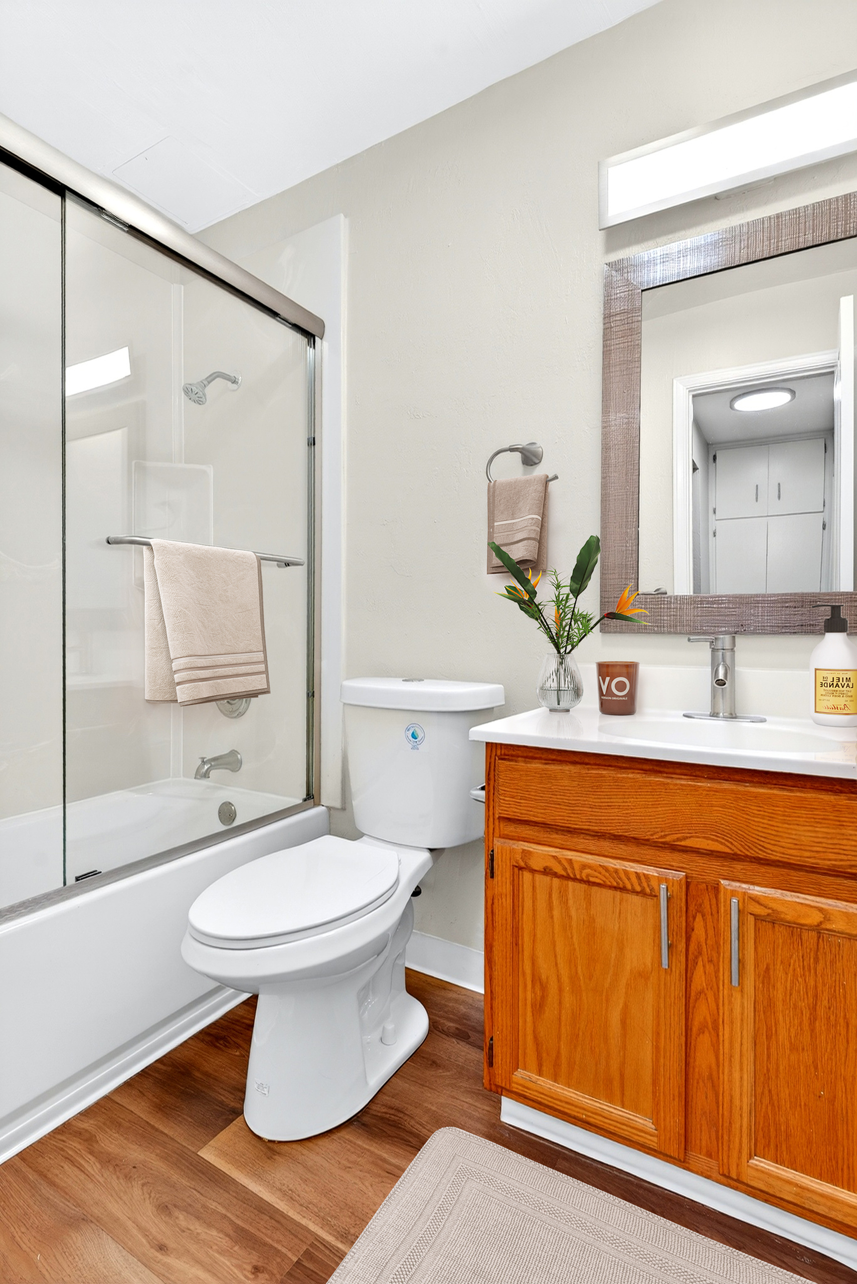 2x1 bathroom