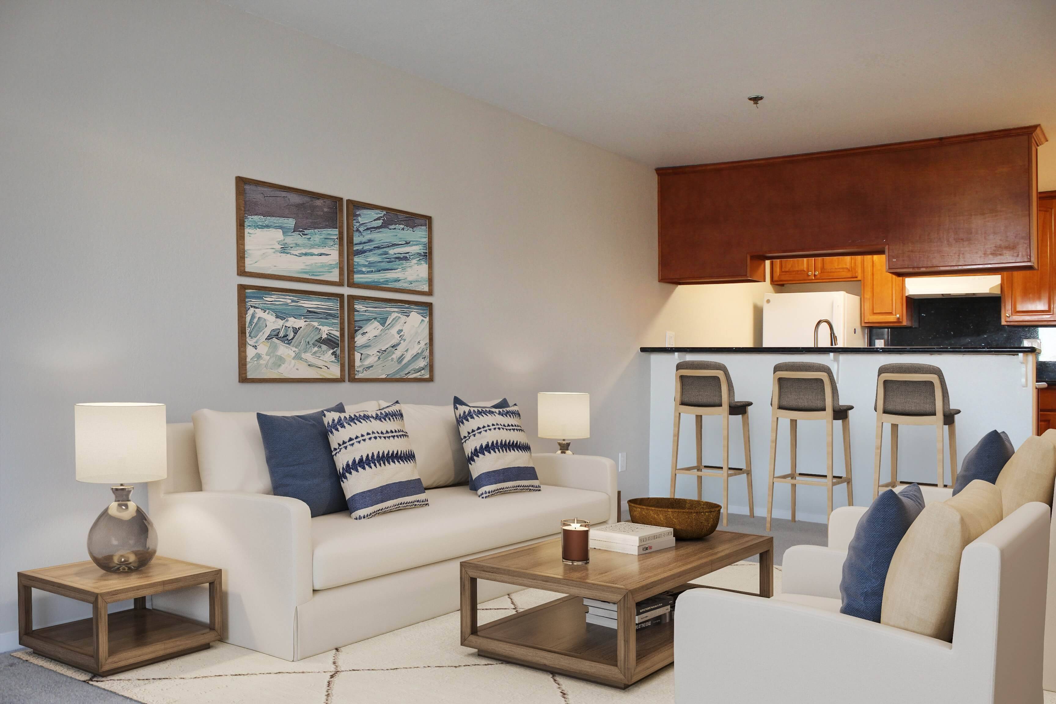 2x2 2 Bed Apartment Sunhill Apartments