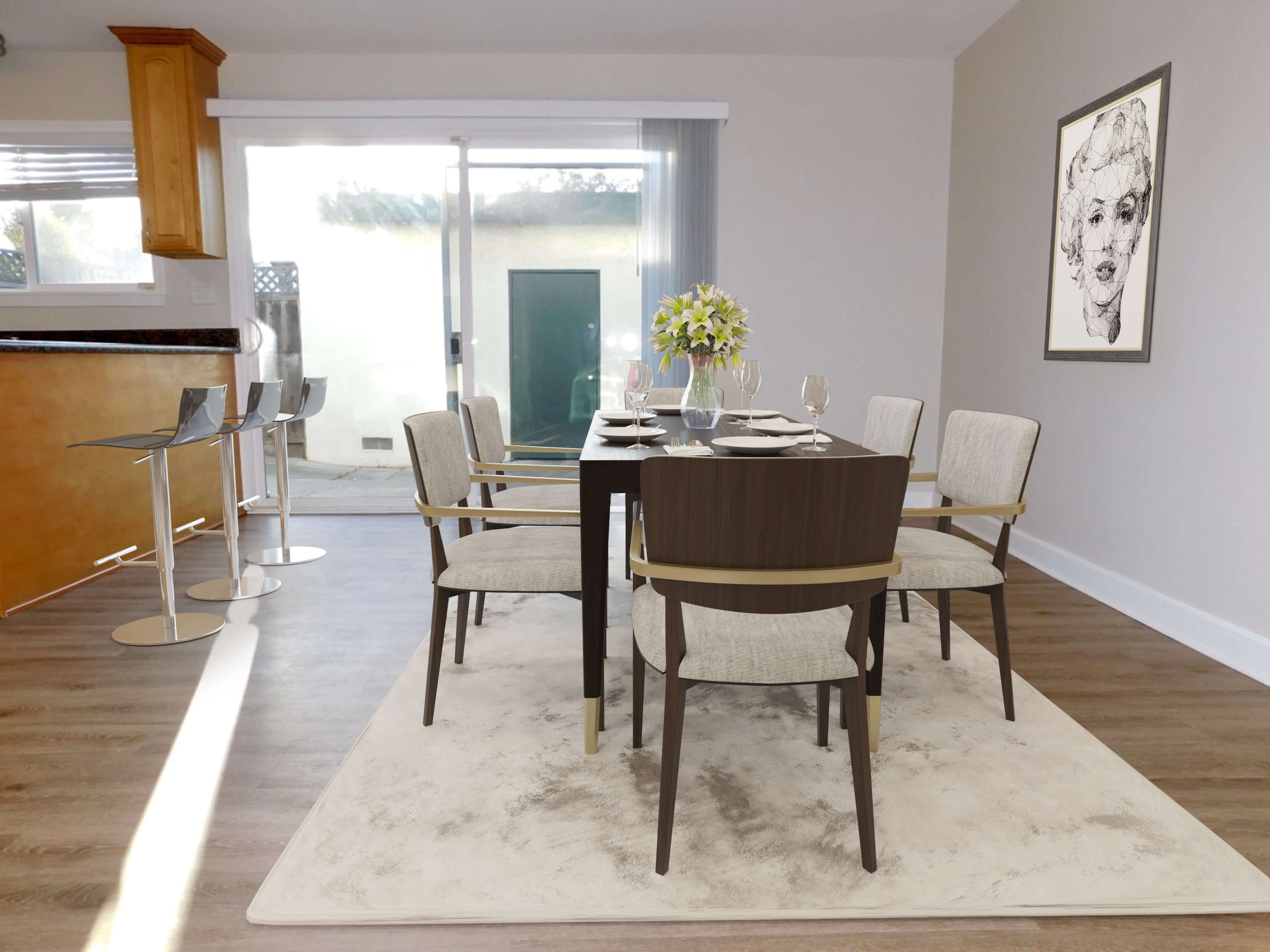4x2.5 Dining Room