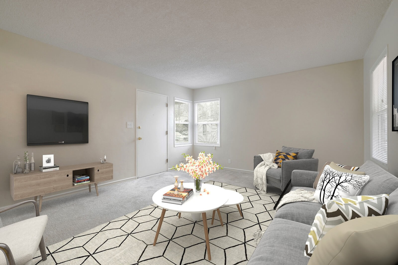 1x1 Living Room
