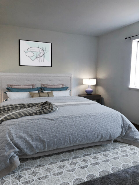 3x2 Bedroom