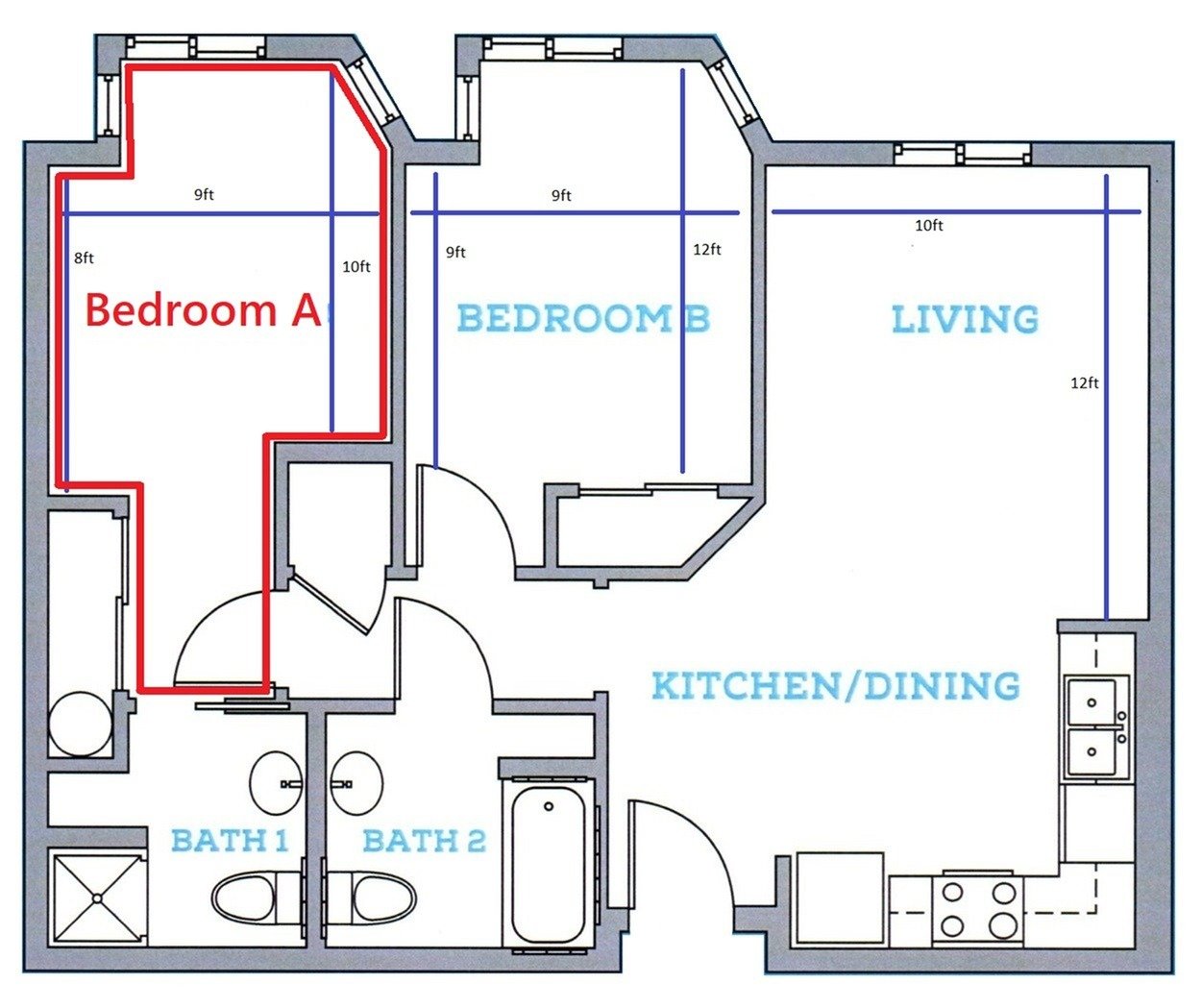 Bedroom A