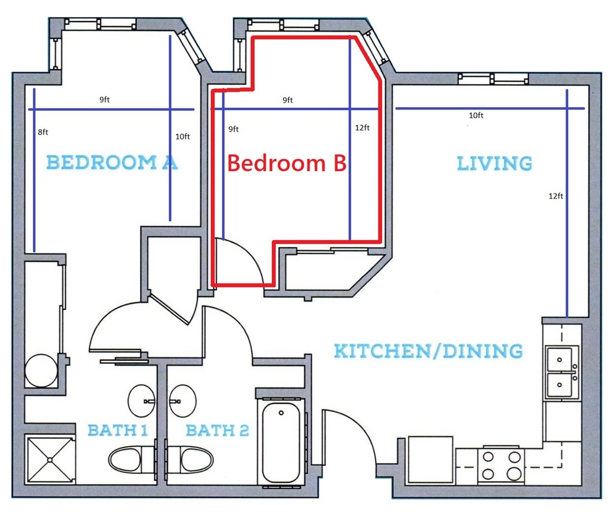 Bedroom B