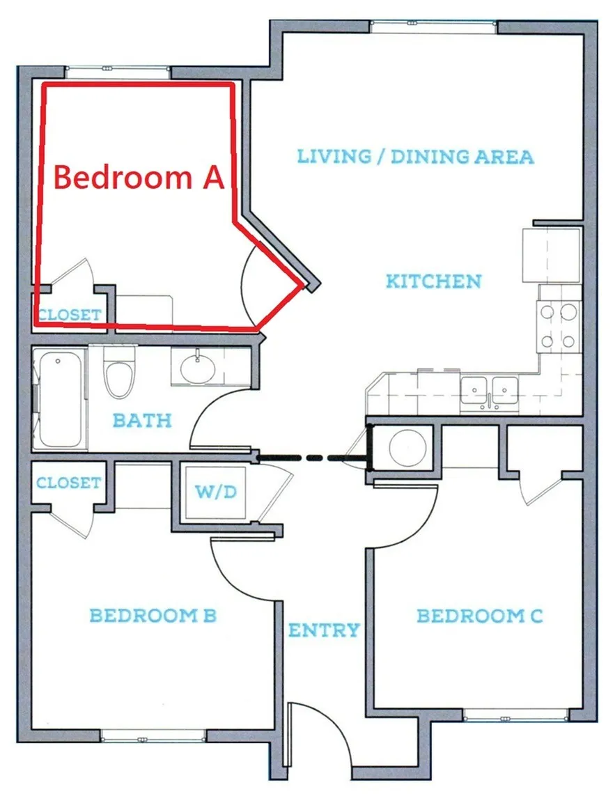 Bedroom A