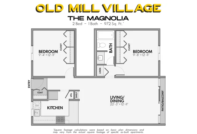 Magnolia floor plan