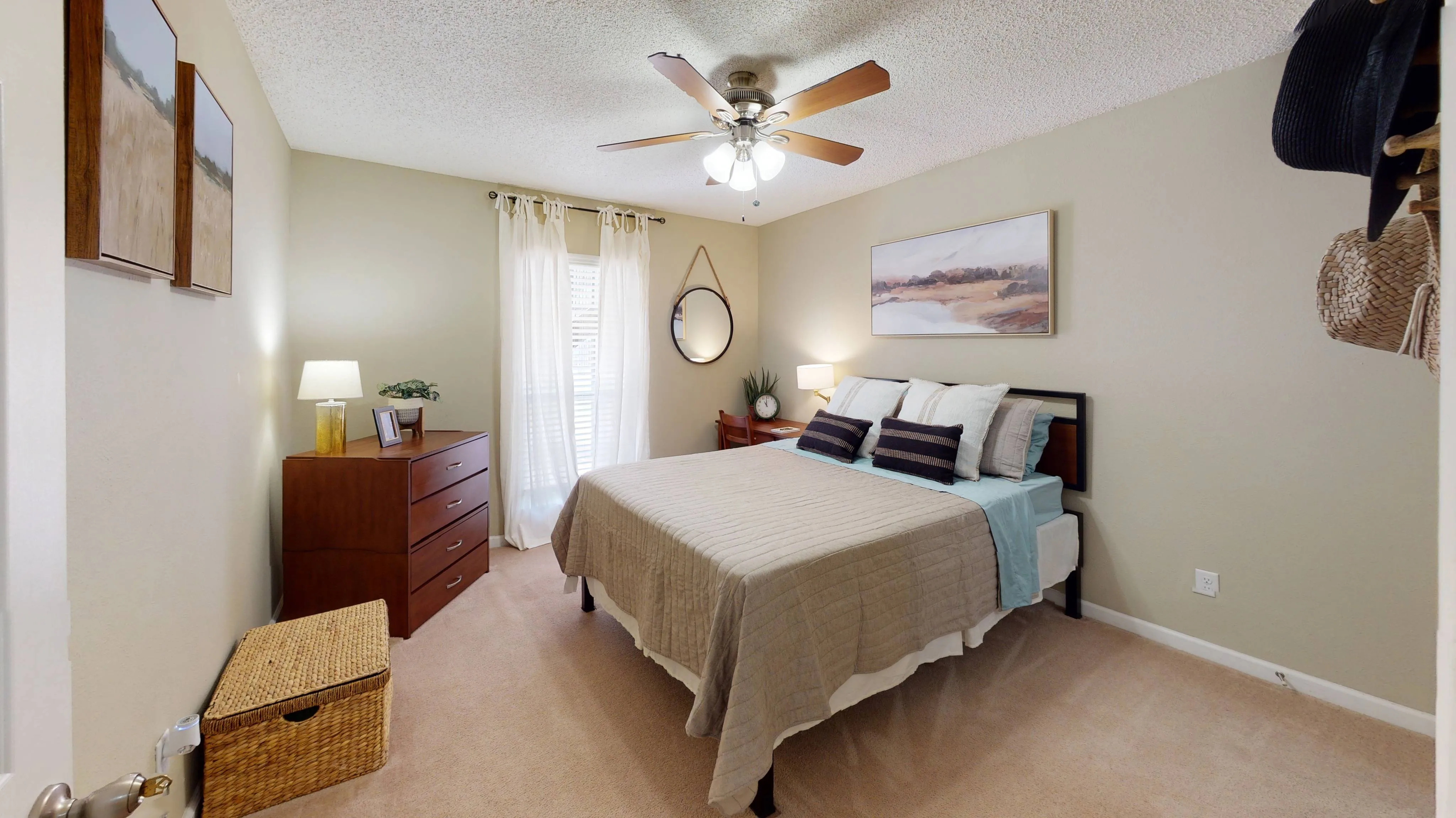 Carpet in Bedrooms