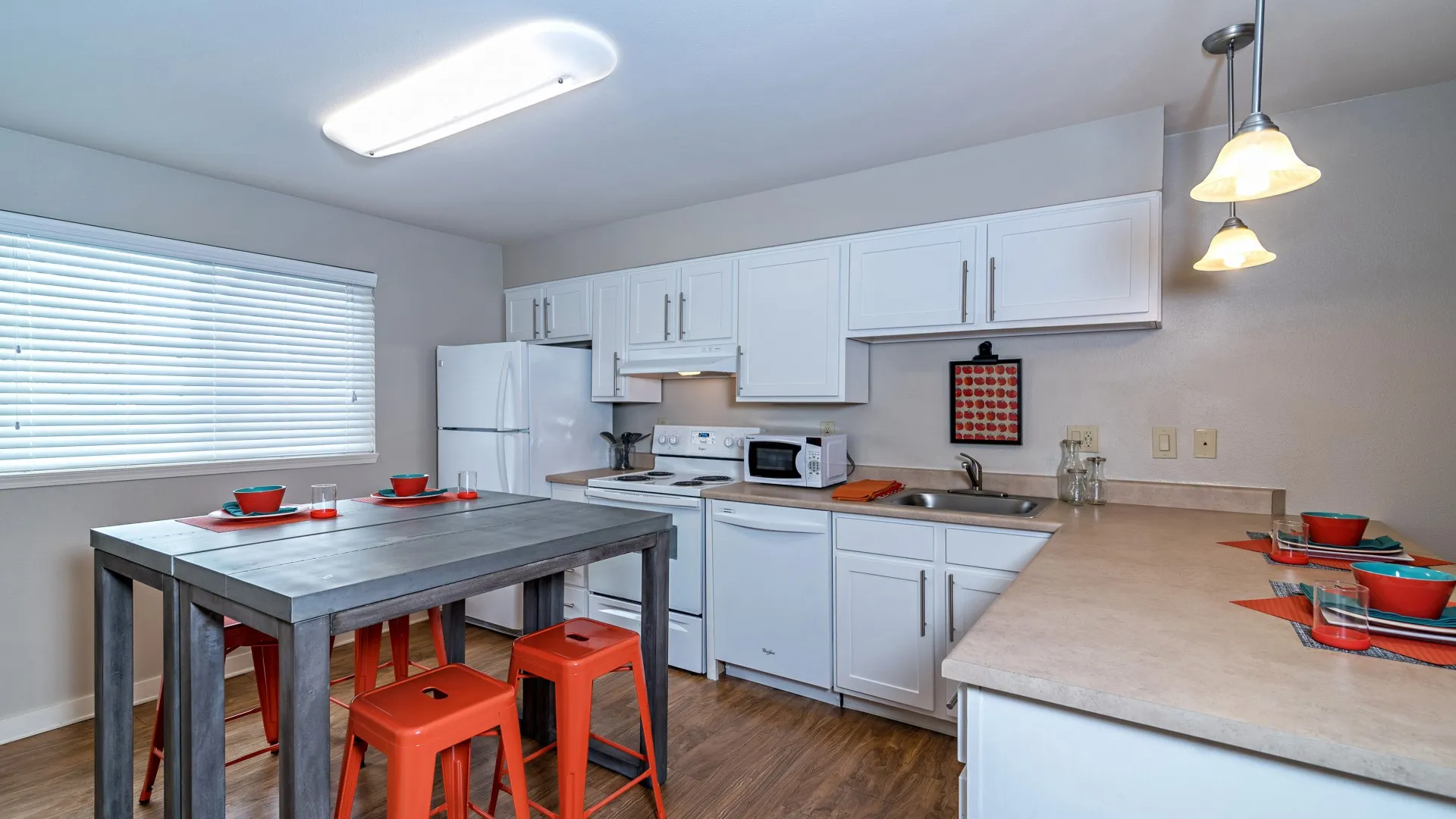 Kitchen at Greenpointe Townhomes