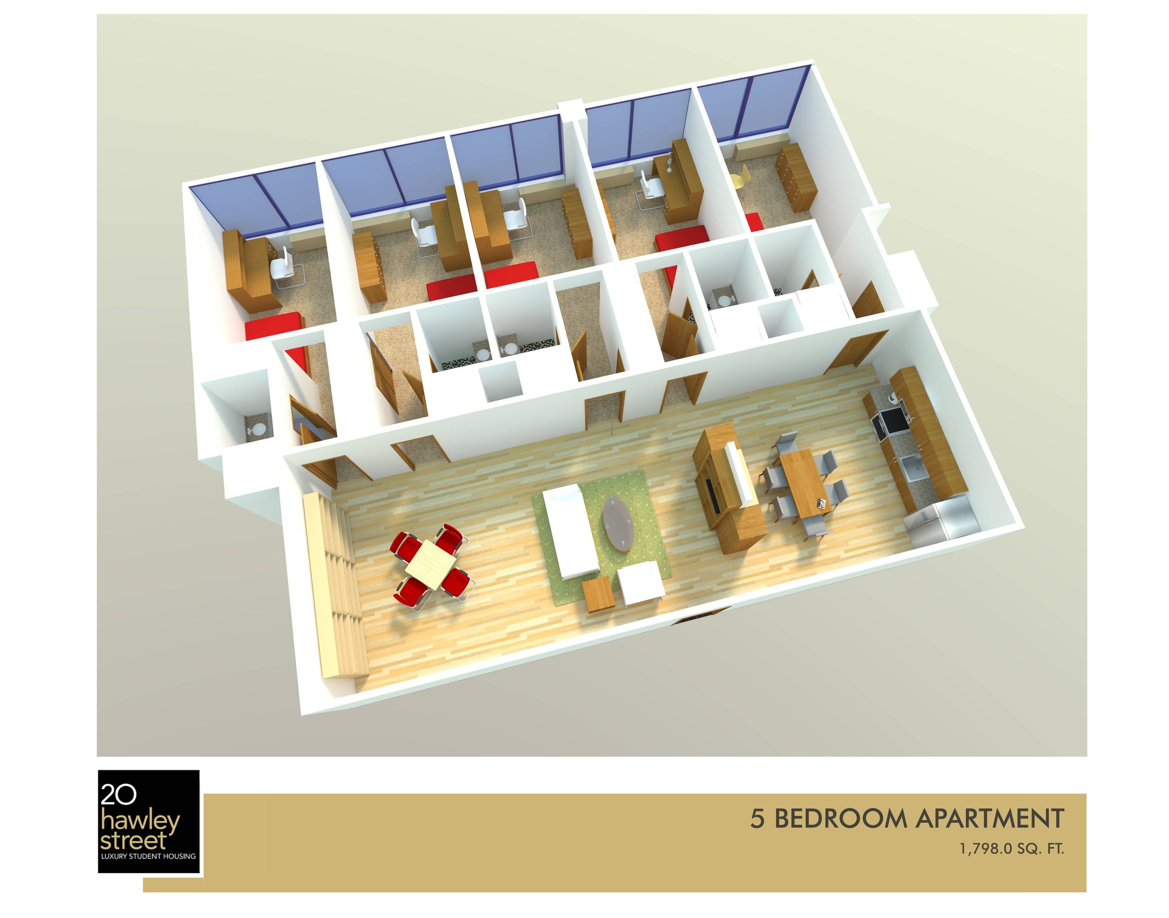 5 bedroom / 5 bathroom