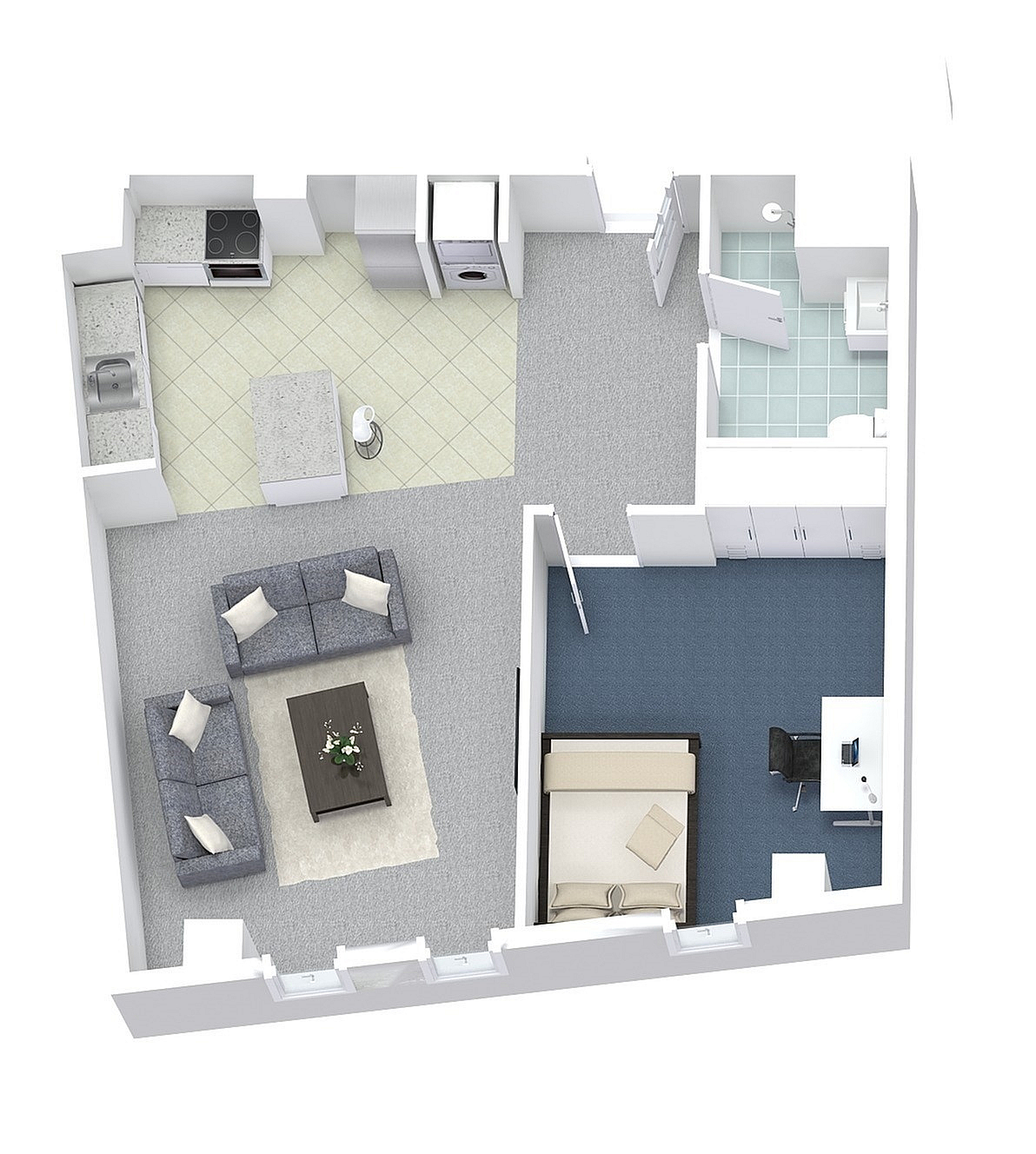 1x1 Layout B