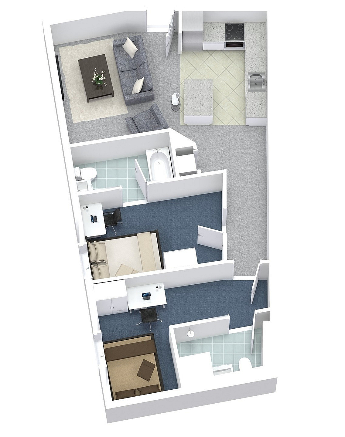 1x2 Layout A