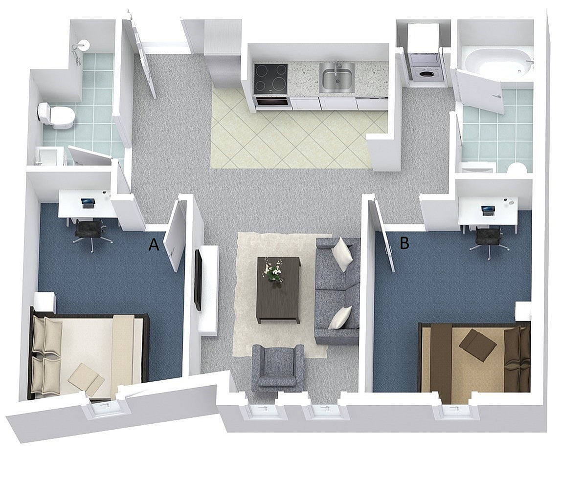 2x2 Layout I