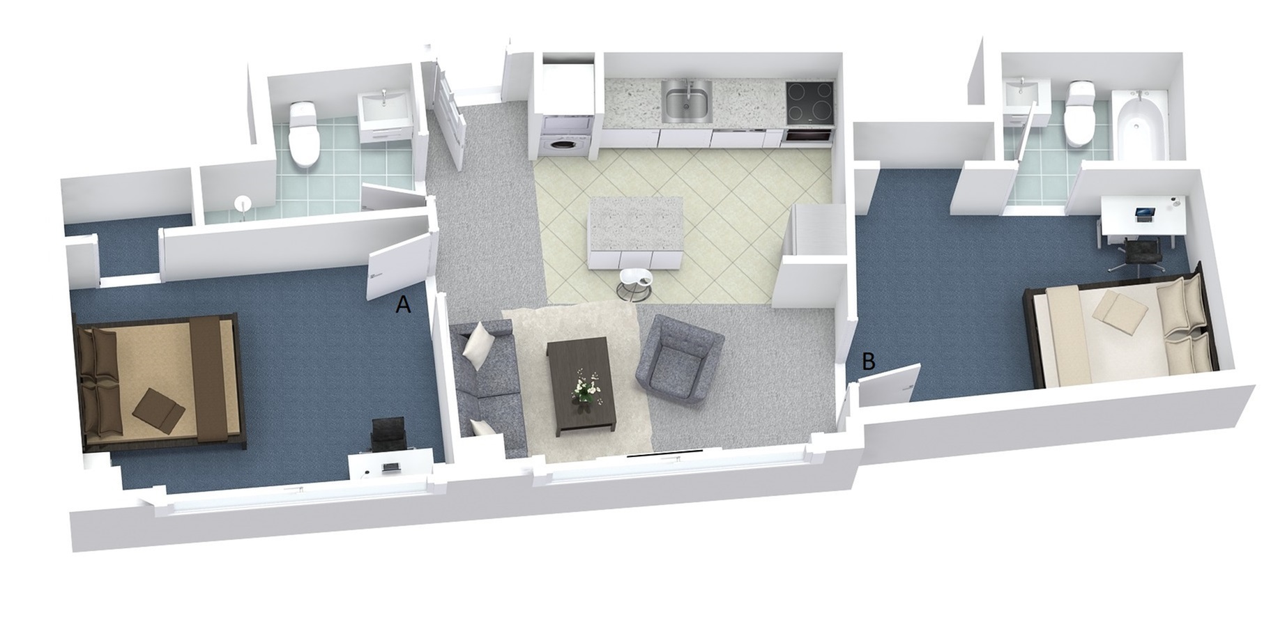 2x2 Layout J