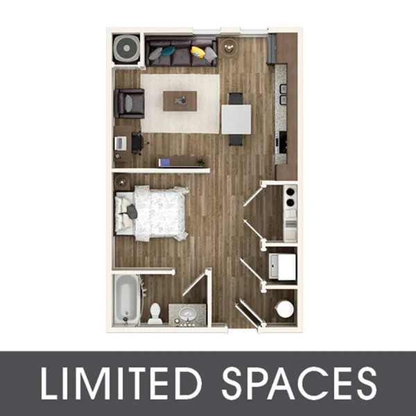STUDIO floor plan