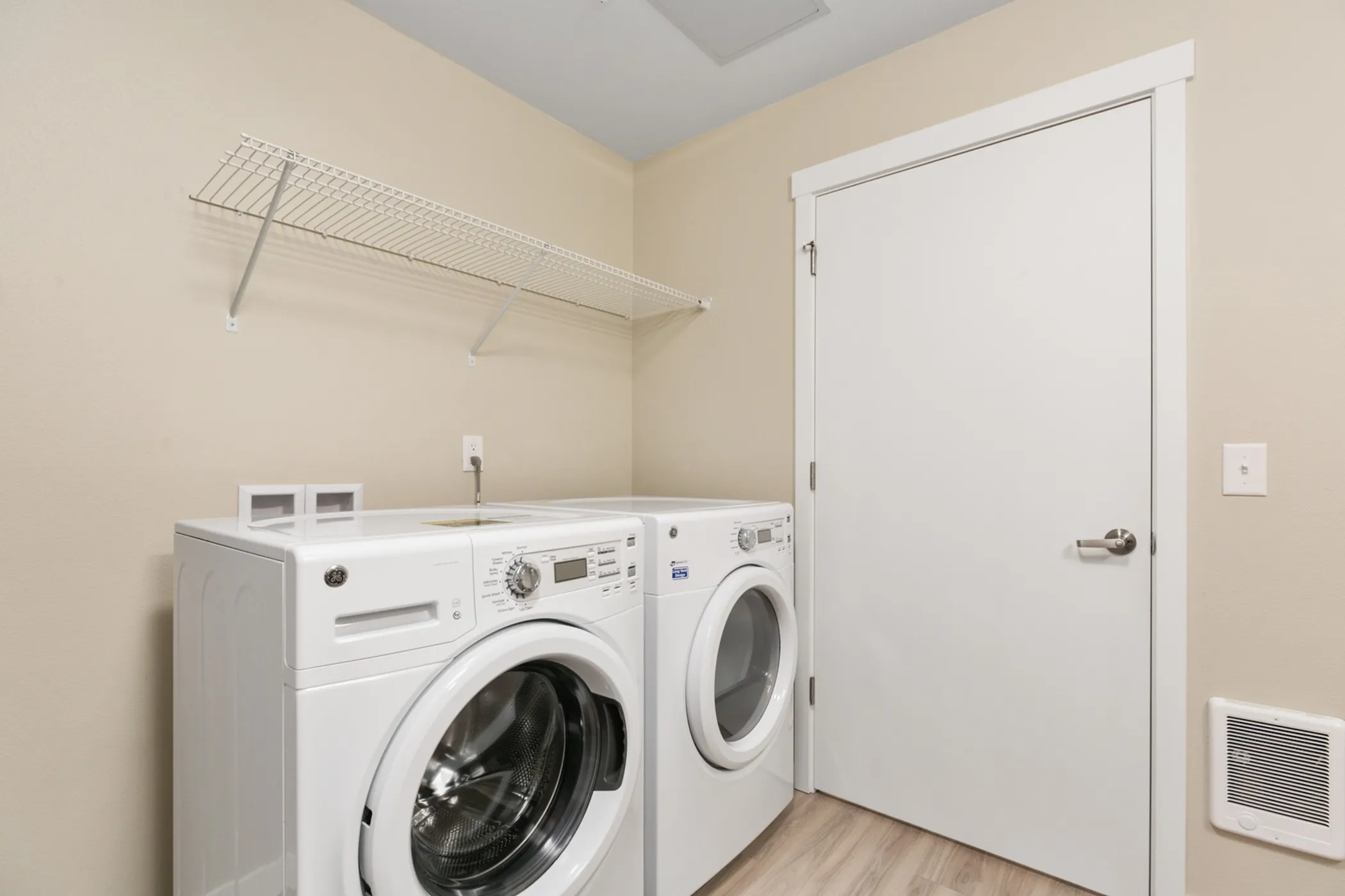 Full-Sized Washer and Dryer