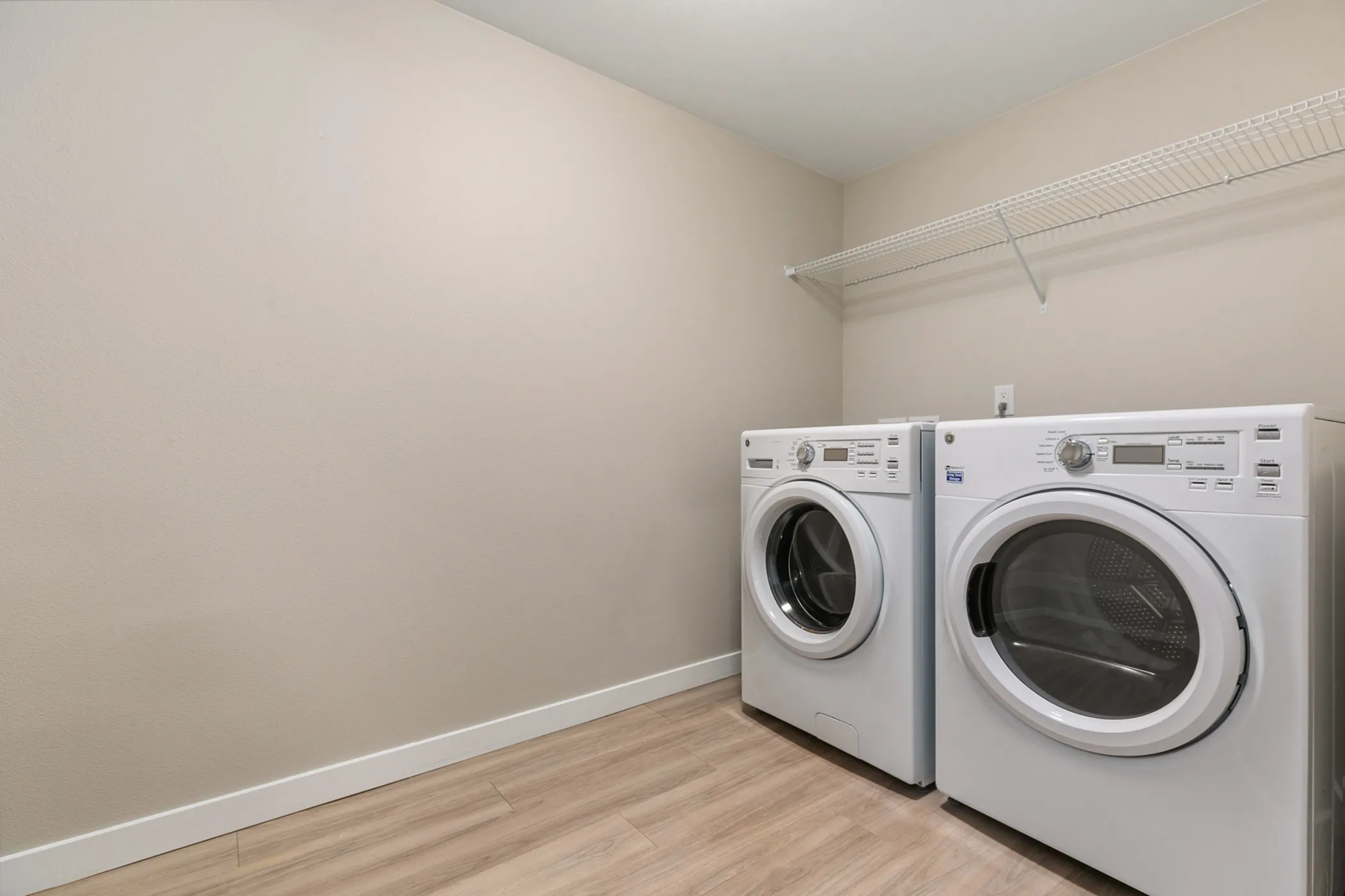 Full-Sized Washer and Dryer