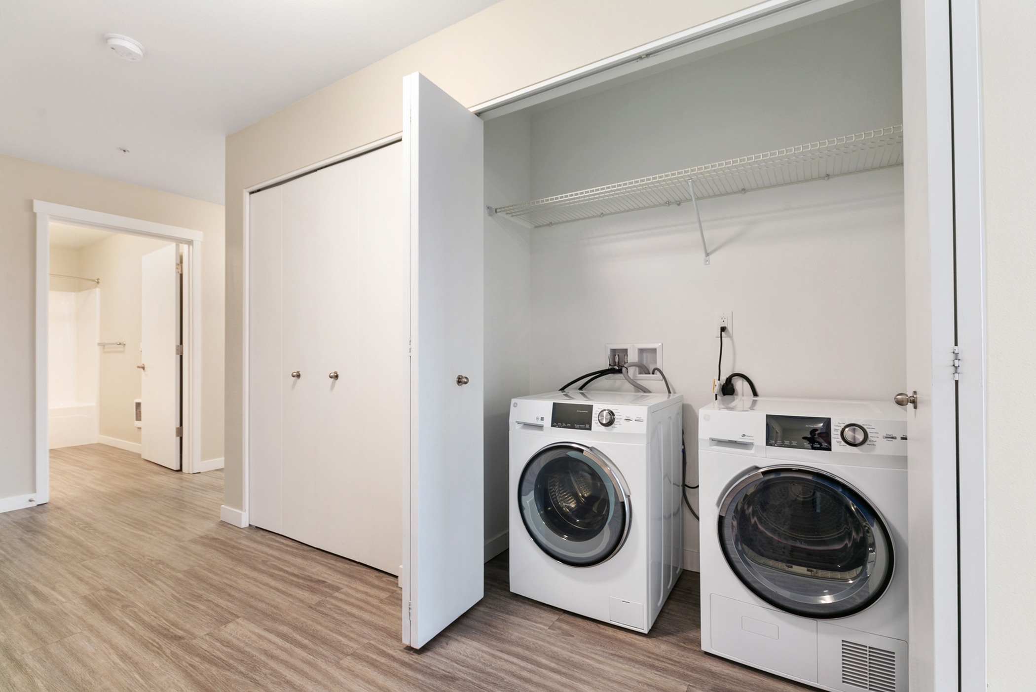Full-Sized Washer and Dryer