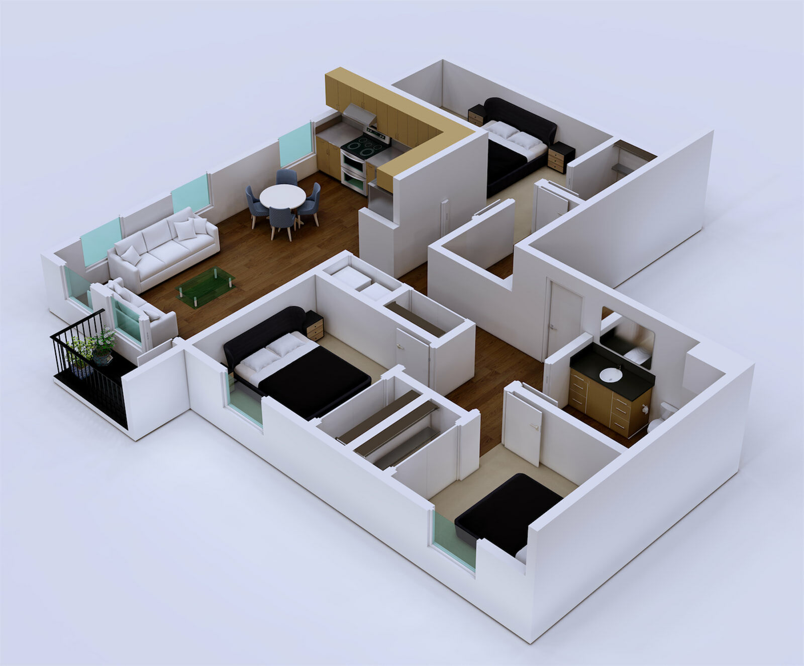 3D Floorplan
