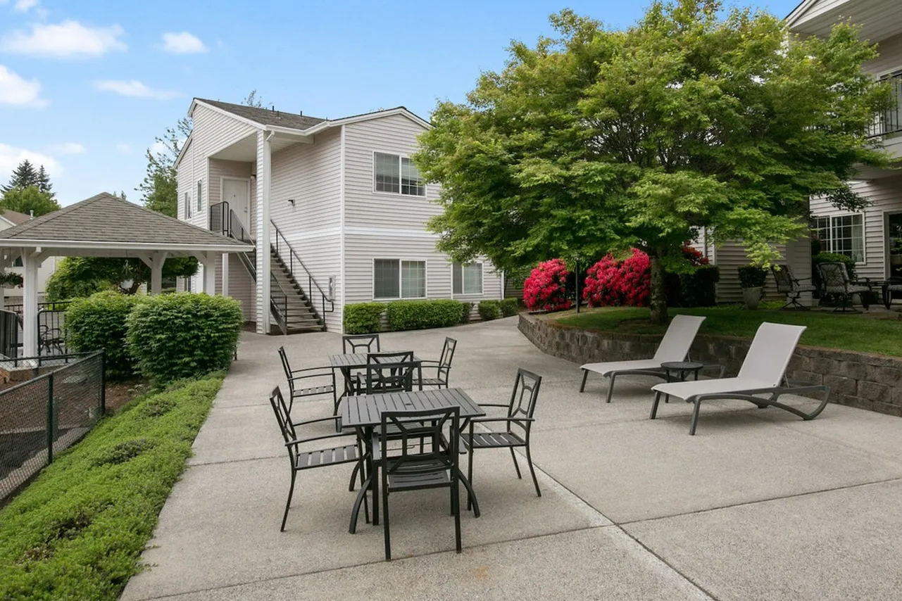 Cascadia Village Courtyard