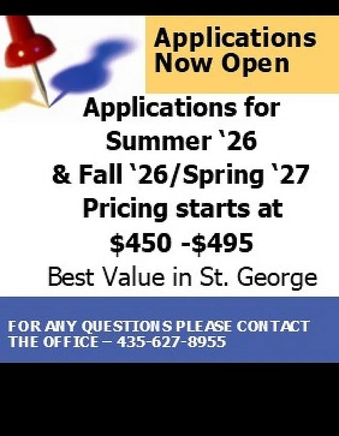 Applications Now Open for 2026/2027