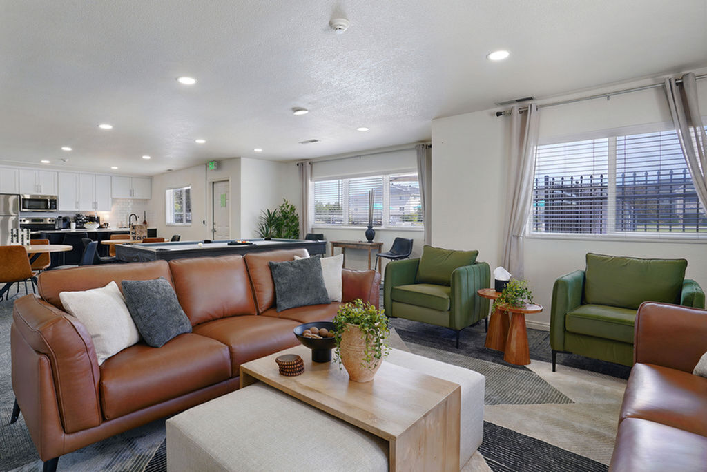 Spacious Living Room Interior